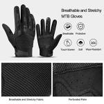 INBIKE MTB Mountain Bike Touchscreen Gloves with EVA Padding