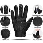 INBIKE MTB Mountain Bike Touchscreen Gloves with EVA Padding