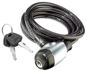 Schwinn Braided Steel Cable Bike Lock: 6ft x 8mm