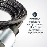 Schwinn Braided Steel Cable Bike Lock: 6ft x 8mm