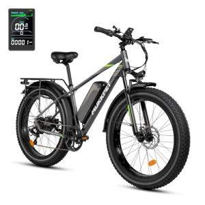 Mukkpet Suburban 1500W Ebike for Adults, 26'' Tires