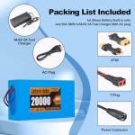 48V 20AH Lithium Ebike Battery for Electric Bikes