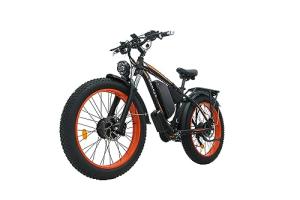 Dakeya Da06 Electric Bike: 2x 1000W Motor, 35MPH, 48V Discrete Battery, Dual Brakes, 26" Fat Tire