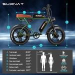 2000W Dual Motor Electric Bike for Adults, 32mph