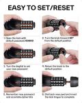 Sportneer Heavy Duty Bike Chain Lock - 5 Digit Combination