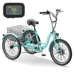 Barbella 3 Wheel Electric Bike 350W, Removable Battery