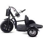 MotoTec Black Large Electric Trike 48v 1000w Lithium