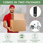 Barbella 3 Wheel Electric Bike 350W, Removable Battery