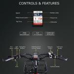 Perraro Polar Foldable Electric Trike, 750W Motor, Grocery Bag