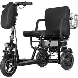 MotoTec Folding Electric Trike 700w Dual Motor