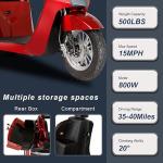 Luxury Heavy Duty Electric Trike for Seniors & Elderly