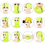 Reflective Neon Safety Bandanas for UV Protection