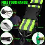 Fluorescent Green Reflective Sash for Night Cycling/Walking