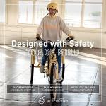 Cream 7-Speed Step-Through Electric Tricycle with 250W Motor