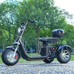 Electrac 3-Wheel Electric Mobility Scooter Dual Battery Black