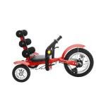 Luxury Red 3-Wheel Mini Electric Bike, 12-Inch