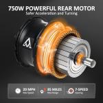 ADDMOTOR SOLETRI M-366X 750W Electric Trike for Adults