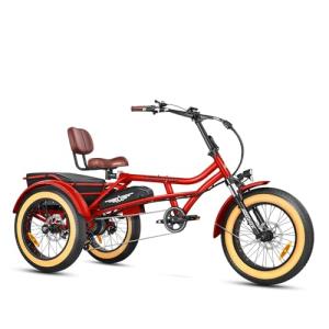 ADDmotor 750W Electric Trike for Seniors, Red