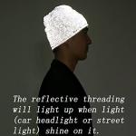 AMNQUERXUS Reflective Beanie Warm Knit Hat Electric Bikes