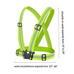 High Visibility Reflective Running Vest for Night Cycling