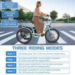 DoCred 350W Electric Tricycle with Large Basket