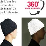 AMNQUERXUS Reflective Beanie Warm Knit Hat Electric Bikes
