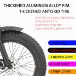 Fat Tire Adult Tricycle for Off-Road Family Transport