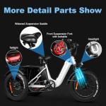 VICTRIP Electric Tricycle: 100+ Mile Range, 450 lbs