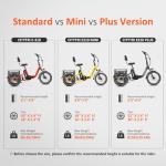 ADDMOTOR CITYTRI E-310 Plus Electric Trike, Folding Yellow