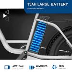 Hiboy EX6 Electric Bike: 20" Fat Tire, 500W Motor