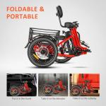 ADDMOTOR CITYTRI E-310 Electric Trike, 750W, Folding Bikeways