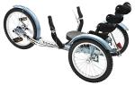 Blue Mobo Cruiser Shift Recumbent Tricycle Bike