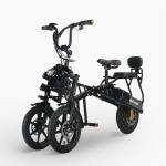 AfredaS6 Electric Tricycle Bike, AQSS Suspension, Compact Folding