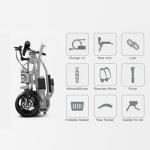 AfredaS6 Electric Tricycle Bike, AQSS Suspension, Compact Folding