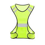 TCCFCCT Reflective Running Vest: High Visibility, Lightweight, Yellow