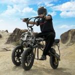 AfredaS6 Electric Tricycle Bike, AQSS Suspension, Compact Folding
