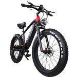 1000W Electric Fat Tire Bike, 35MPH, 60 Mile Range