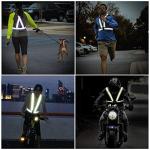 SAWNZC Reflective Vest 2Pack: High Visibility for Nighttime Activities