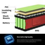 H HAILONG 36V Ebike Battery with Charger, BMS