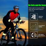 Reflective Safety Belt Set for Electric Bikes (Green)
