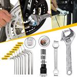 Professional 44pcs Bike Repair Tool Kit - Mountain & Road Bikes