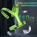 Simket LED Light Up Reflective Vest for Night Running