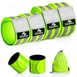 6 Pack Reflective Bands for Night Cycling/Walking