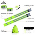 6 Pack Reflective Bands for Night Cycling/Walking
