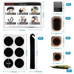 Electric Bike Inner Tire Patch Repair Kit - 15 PCS Patches