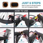 Electric Bike Inner Tire Patch Repair Kit - 15 PCS Patches