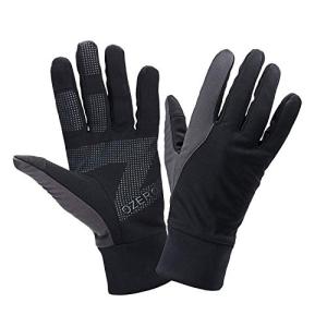 OZERO Men's Winter Bike Gloves - Texting & Non-Slip