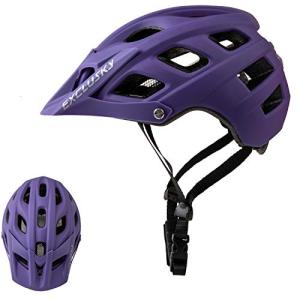 Exclusky MTB Bike Helmet with Designs - Adult & Youth Sizes