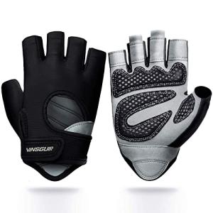 VINSGUIR Lightweight Gym Gloves, Excellent Grip for Electric Biking