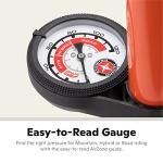Schwinn Air Center Plus Bike Pump: Orange